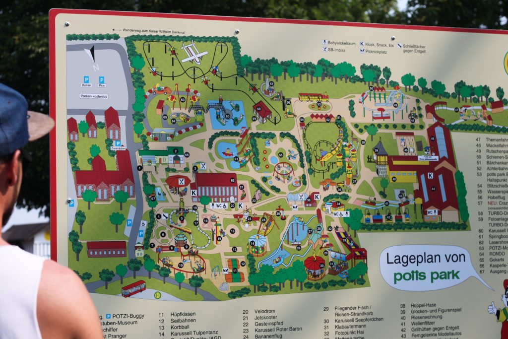 Karte Potts Park